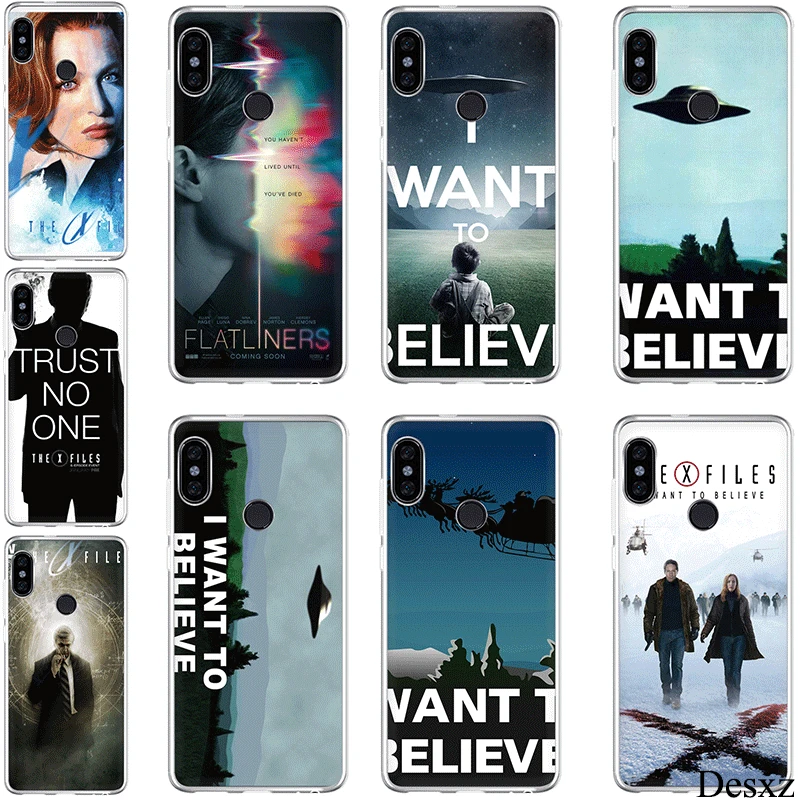 Phone Case Cover for Xiaomi Redmi Note 3 4 4X 5 6 5A Prime Pro The X Files I want to believe hard pc | Мобильные телефоны и