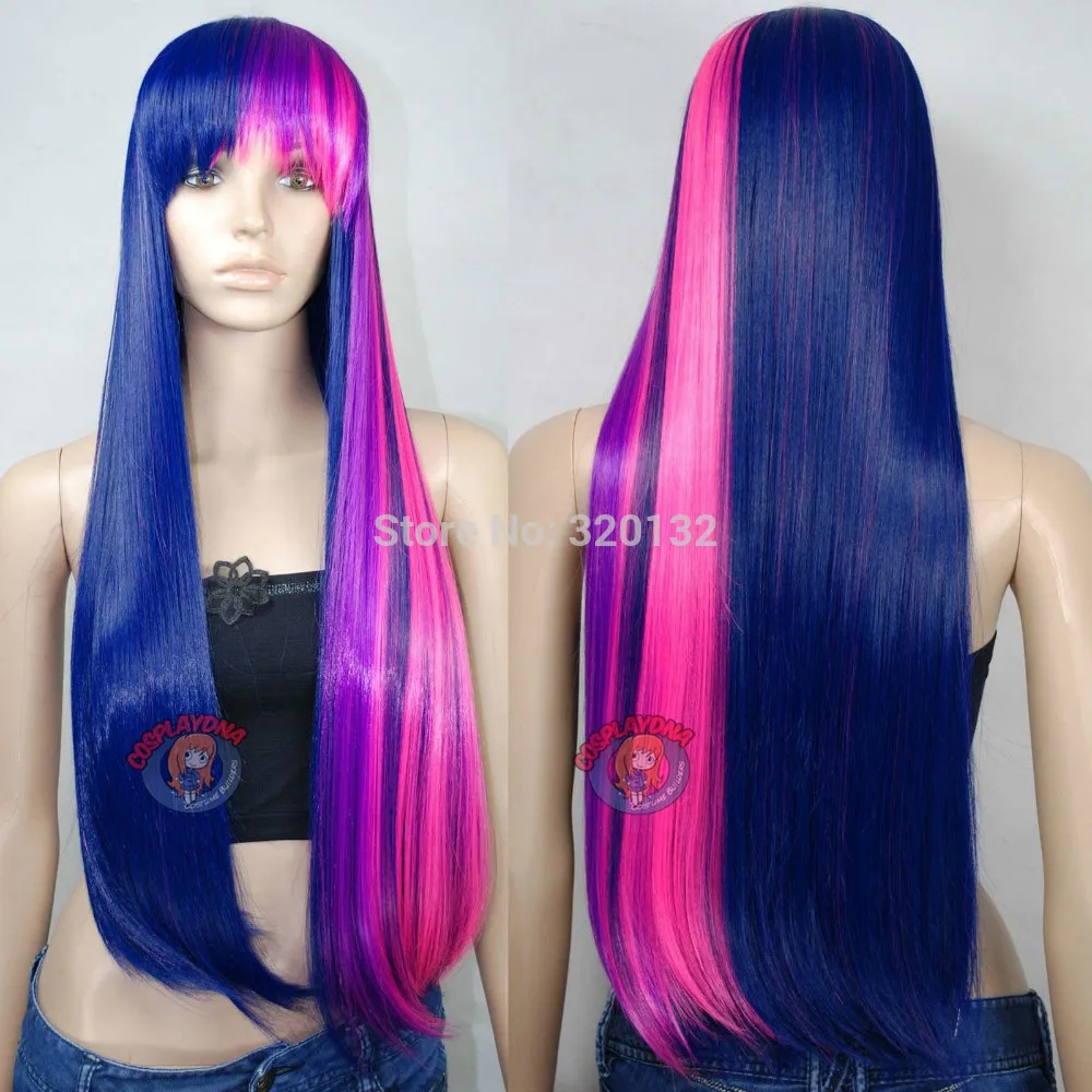 

free shipping****^^ Twilight Sparkle My Little Pony Cosplay Wig- 32 inch High Temp - CosplayDNA wigs Hair wigs HOT