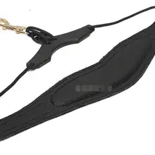 Профессиональный Alto/тенор/Сопрано/саксофон ремни в общего использования кожа шеи Staps крючок аксессуары