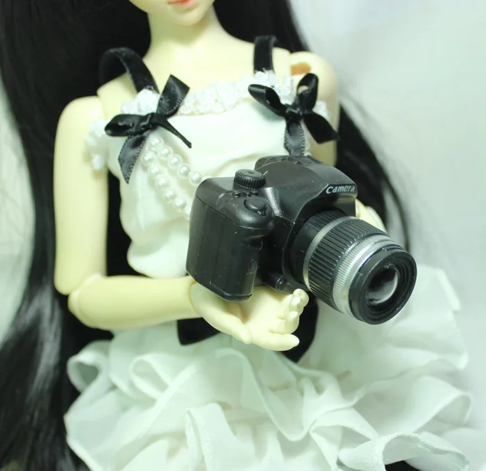 1 шт. DIY Камера для BJD кукла 1/6 bjd sd pullip blyth кукольные аксессуары Мода Камера для кукла длиной 30 см Подставки для фотографий