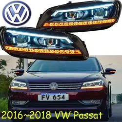 Автомобиль-Стайлинг! Passat фар, 2016 2017 год, подходит для lhd & rhd, Бесплатная доставка! passat туман, B7; MAGOTAN, Passat противотуманных фар