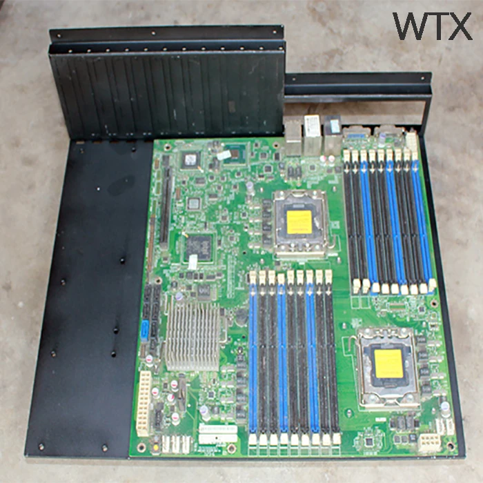 Тестовая скамья открытая рамка DIY мод компьютер алюминиевый чехол для MATX WTX HPTX EATX PSU IO Backplane поддержка видеокарты