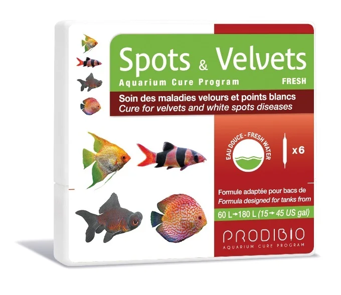 Prodibio Tempat Beludru Obat Pengobatan Akuarium Air Tawar Ikan