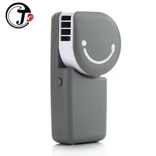Модный Перезаряжаемый USB мини-вентилятор с изображением улыбки, бесшумный вентилятор, настольный кондиционер, беспузырьковый контроллер вентилятора Ventilador