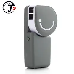 Мода улыбка перезаряжаемые без листьев USB MINI вентилятор тишина Ventilador Desktop кондиционер поклонник Bladeless контроллер Ventilador