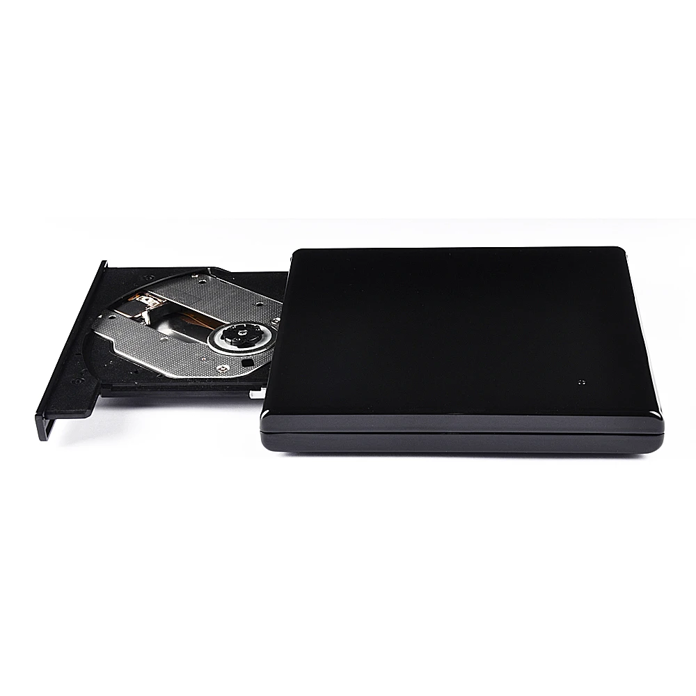 Внешний USB накопитель Deepfox 12 7 мм 2 0 устройство для записи CD DVD плееров ПК Mac