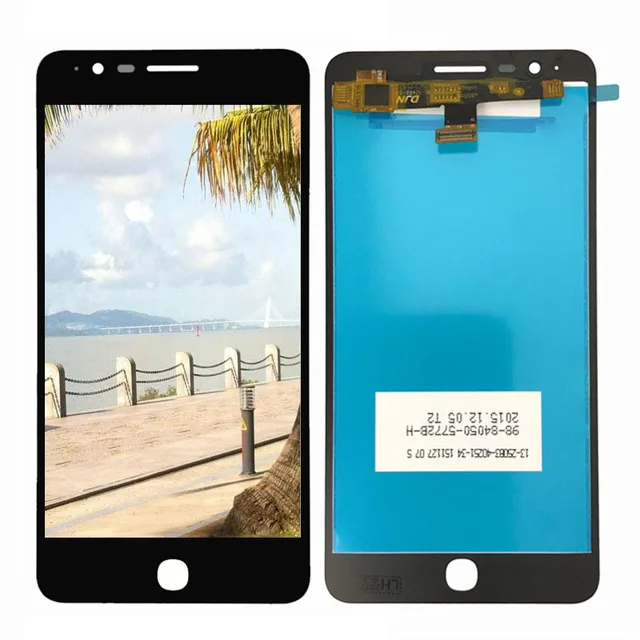 5 0 ''Новый черный для Alcatel One Touch Pop Up 6044 OT6044 6044D 6044H 6044K Полный ЖК дисплей +