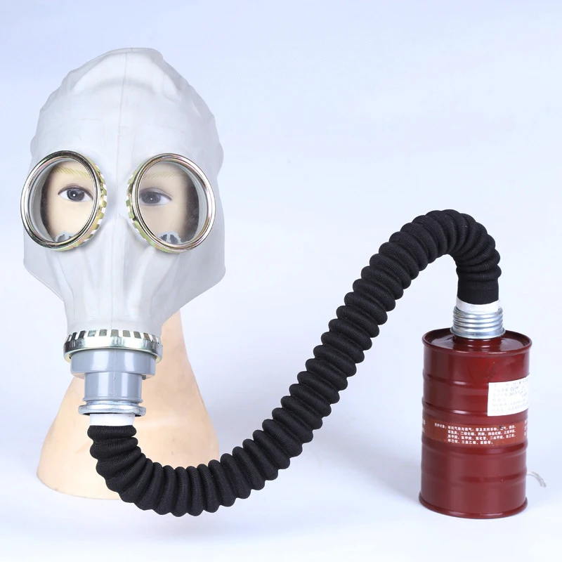 огнеупорный противогаз. респиратор с баллоном. маска химзащиты. маска полумаска химзащита. маска км 32 аг.