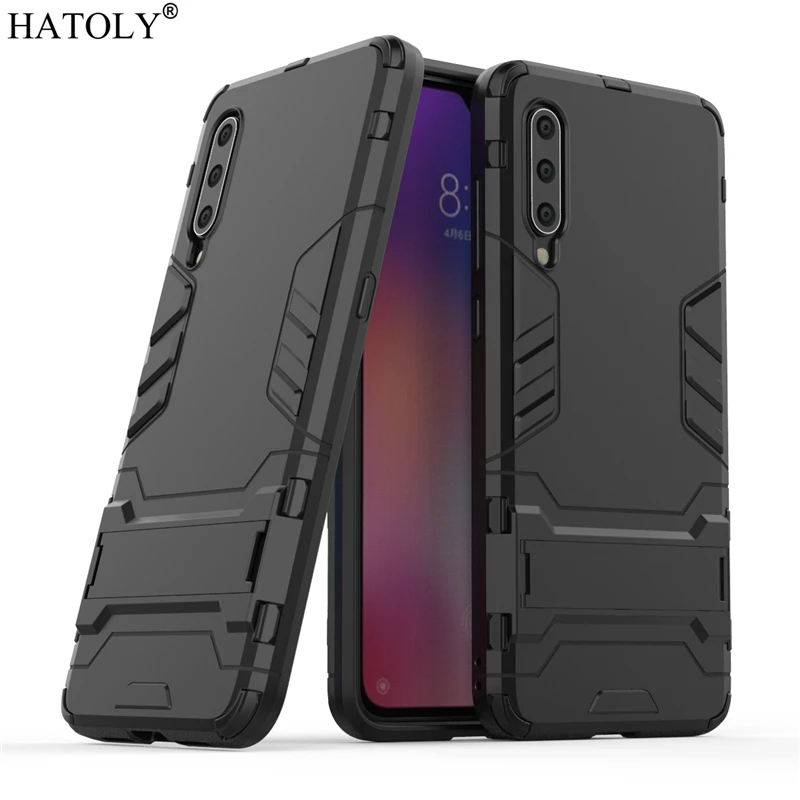 

Cover Xiaomi Mi 9 Case Rubber Robot Armor Protective Phone Shell Hard PC Back Phone Cover for Xiaomi Mi 9 Case for Xiaomi Mi 9