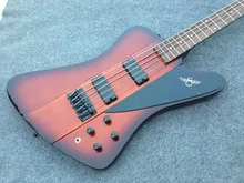 good quality EPI-Firebird 5 strings electric bass guitar black hardware sent in joint