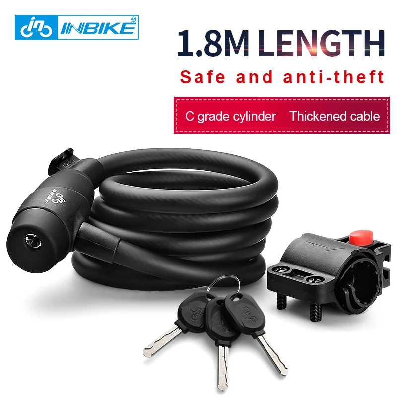 bicycle lock with key