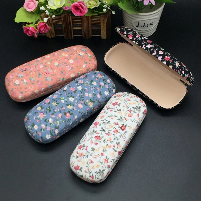 Buy 2018 New Women Hard Cover Glasses Box Cute