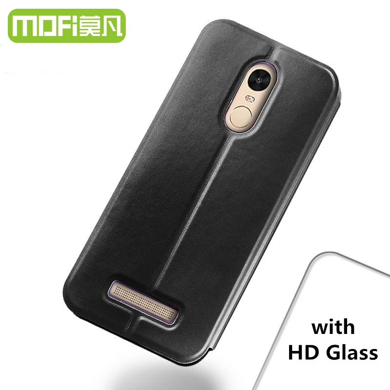 Redmi note 3 pro flip cover 32gb leather case xiaomi redmi note3 glass tempered xiomi red