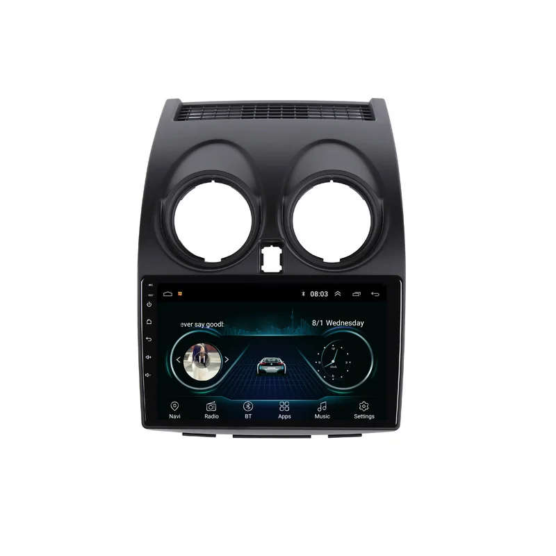 9 &quot2.5D IPS Android 8 1 автомобильный DVD GPS плеер для Nissan Qashqai 2008 2009 2010 2012 Радио Стерео
