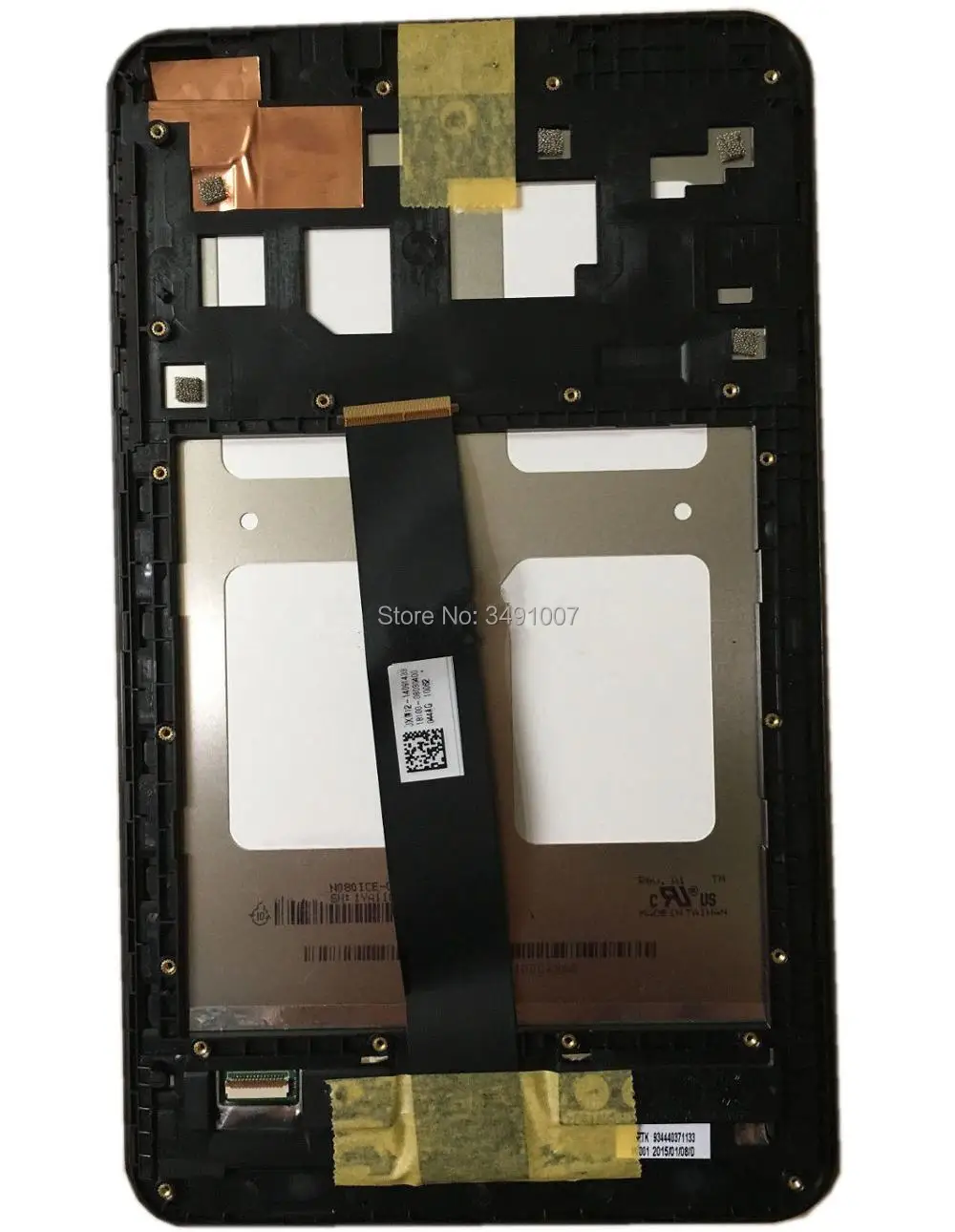 Для ASUS MEMO PAD 8 ME181CX K011 черный цвет LED LCD кодирующий преобразователь сенсорного