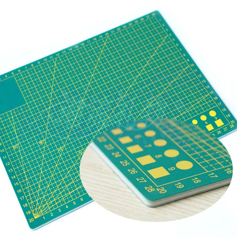DIY 6 видов цветов коврики для резки Скрапбукинг Бумага Pad A4 Бумага резки пластины офис школы резки поставок коврики для резки модель инструмент
