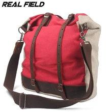 High Grade Fashion Vintage Women Canvas Tote Bags with Cowhide Trim Men shoulder Large Capacity Casual Bag Messenger Handbag 89