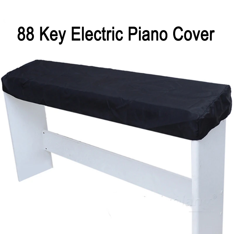 Black 6188 Keys Electronic Piano Cover Keyboard Instrument Breathing Cover On Stage Dustproof Dirt Proof Protector (1)