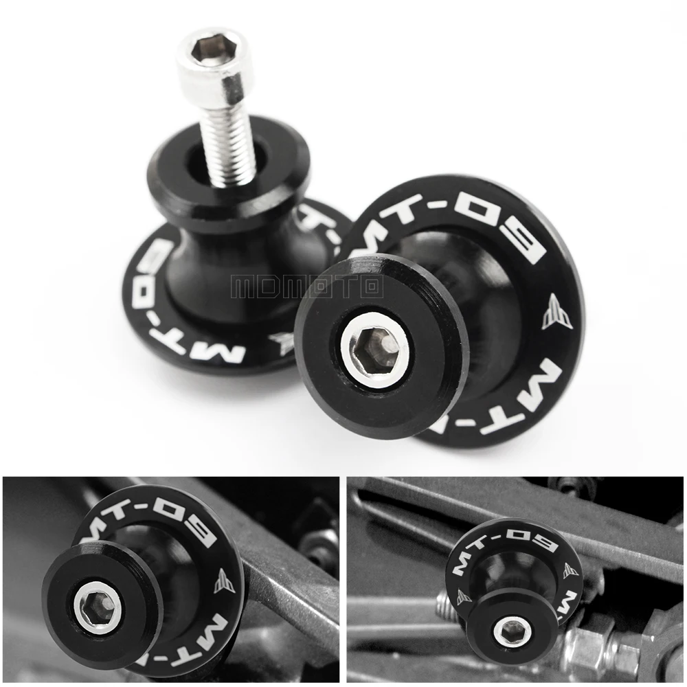 Аксессуары для мотоциклов M6 алюминиевый маятниковый шпатель с ЧПУ шнек подставкой слайдером Yamaha MT09 MT 09 Tracer