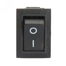 10 шт. KCD11 10 мм * 15 мм SPST 2PIN на/выкл лодка перекидной бытовой переключатель 3A/250 В автомобилей Dash панели грузовик на колесах ATV домашнего