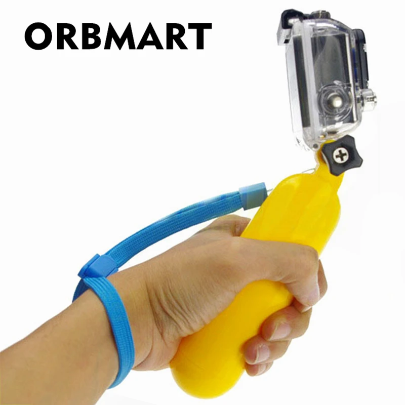 

ORBMART Bobber Floating Handheld Monopod Mount Hand Grip Selfie Stick For Gopro HERO 4 3+ 3 2 1 SJ4000 Xiaomi Yi Action Cameras