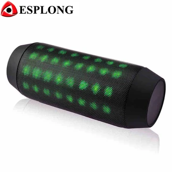 

Hot AEC BQ-615 Colorful LED Bluetooth Speaker Wireless Mini Portable caixa de som with FM Radio Support TF Card Music Subwoofer