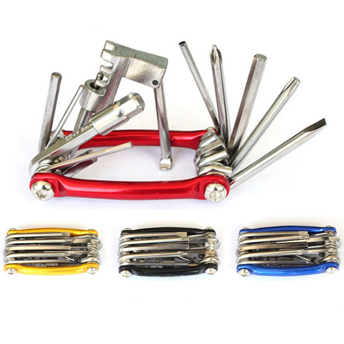 buy Portable Steel Bisiklet Repair Multi Tool Multifunction Bike Tools Maintenance Wrench 11 In 1 Pro Road MTB Cycling Bicycle Tool