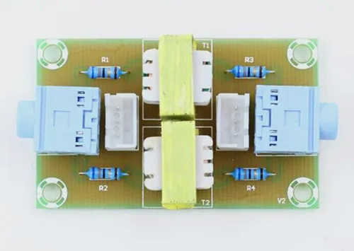 

Free Shipping!!! XH-M372 audio isolator/community suppression interference noise isolation module/transformer coupler