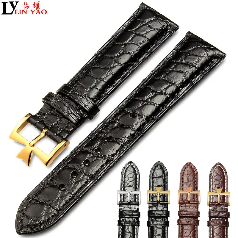 

Watch Band For Blancpain Vacheron Constantin Piaget Watches Band ,Calfskin Leather Watchband Crocodile Lines Straps18 20 22mm.