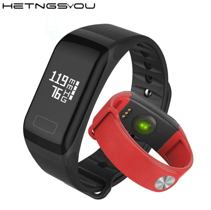 T1 Smart Bracelet Blood Pressure SmartBand Pedometer Pulse Oximeter Heart Rate Monitor Fitness Tracker Wristband for
