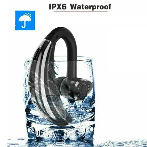 Wireless Bluetooth 4 1 Headset Ear Hook Sports Headphone Universal For Phone Stereo Earphone Handsfree Waterproof