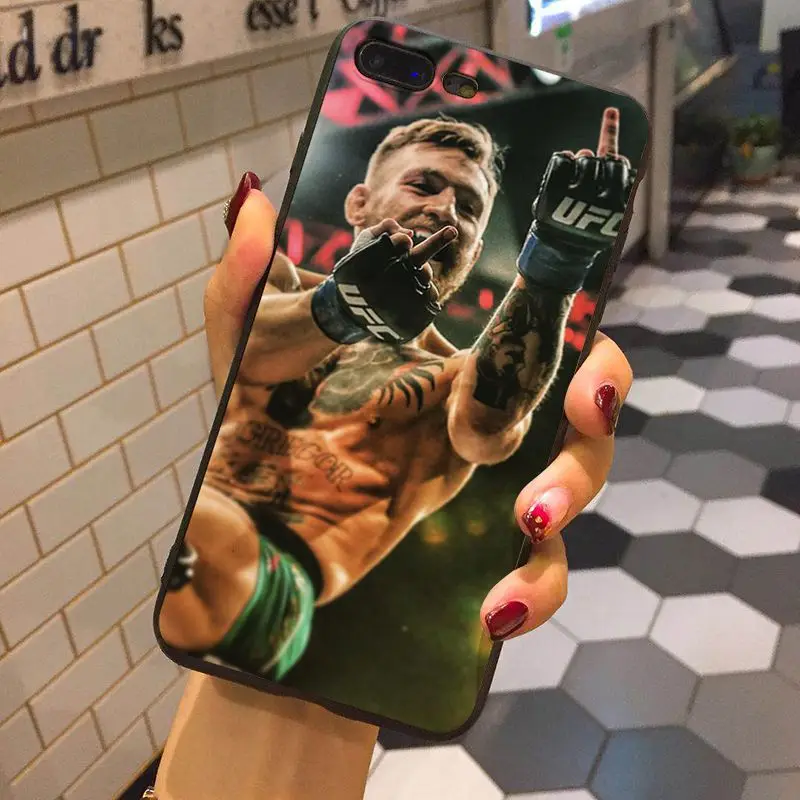 MaiYaCa Конор Макгрегор UFC Новинка чехол для телефона Fundas чехол для iphone 8 7 6 6S Plus X XS XR XSMax 10 5 5S SE Coque Shell