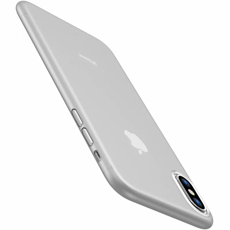 Portefeuille for iPhone X Case PP Ultra Thin Protect Hard Case for iPhone 10 8 Plus 7 6 6S 5 5S se Matte Slim Cover Cases Coque (7)