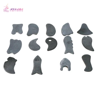 

HIMABM 14 Pieces Natural Stone Needle Relax Guasha Board For Wrinkle Removal Whitening Face Care Beauty Face