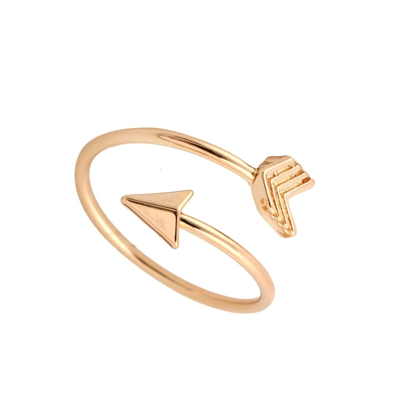 Hfarich классическое кольцо со стрелками модное кольцо для женщин регулируемое Обручальное Свадебные подарки украшения дропшиппинг