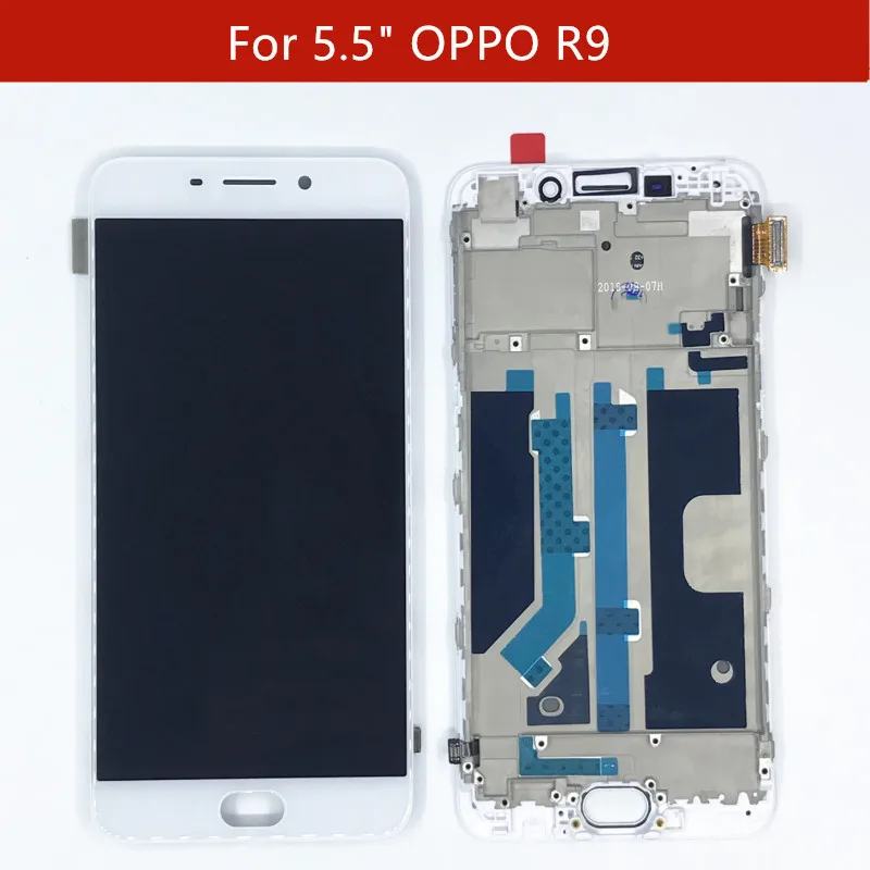 

5.5" For OPPO F1 Plus R9 X9009 LCD Display + Touch Screen Digitizer Sensor +Frame Full Assembly Replacement Parts