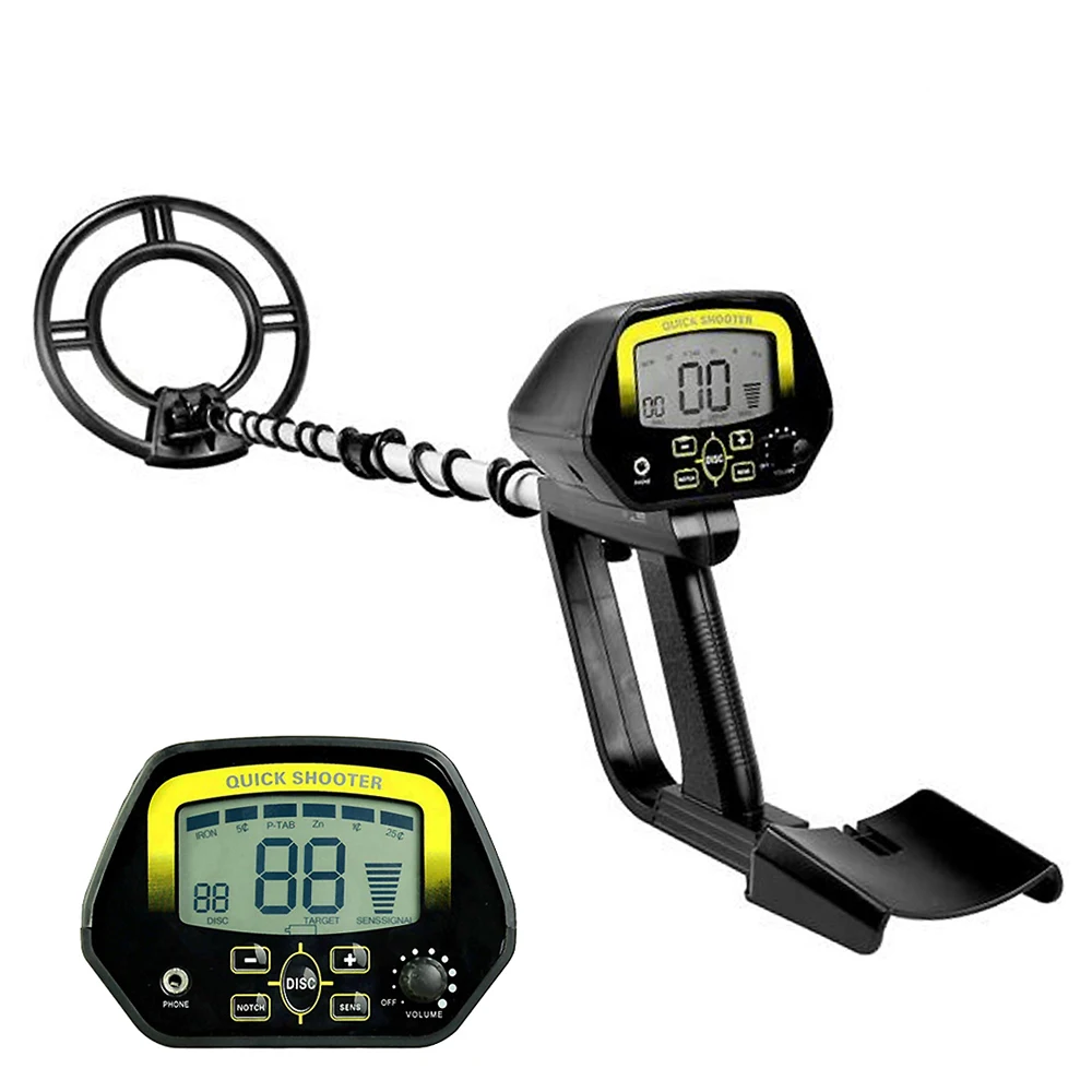 

Professional Search Metal Detector Easy Installation Gold Detector LCD Display Treasure Hunter Underground Metal Detector