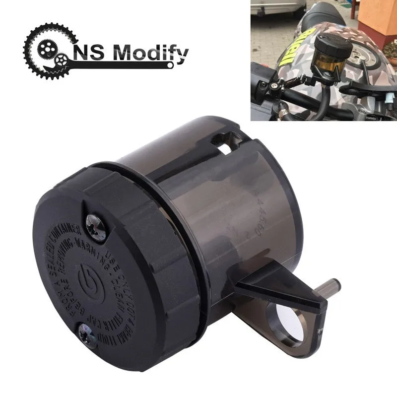 

NS Modify Motorcycle Oil Cup Front Brake Clutch tank Fluid Bottle Reservoir Cruiser Chopper Oil Reservoir Tank Cup Liquid Bottle