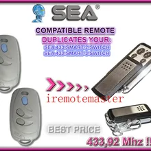 COMPATIBEL с море 433-Smart-2/3-переключатель двери гаража дистанционного