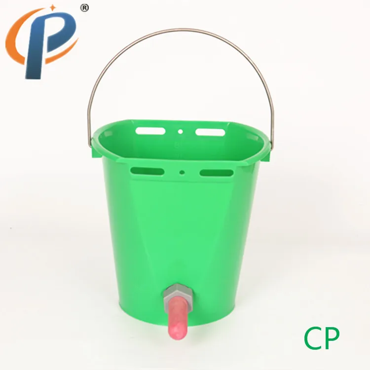 

8L Calf Feeding Milk/Water/Medicine Buckets with Inside Scale