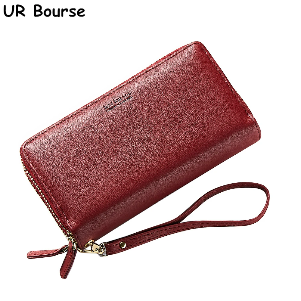 

UR BOURSE Women's Long Clutch Bag Multifunctional Wallet Ladies Large Capacity Handbag Female Multi-card Coin Purse Card Holder