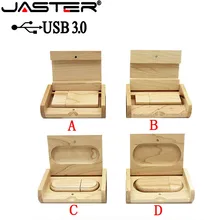 JASTER USB 3,0(более 10 шт. бесплатный логотип) деревянный usb флеш-накопитель карта памяти Флешка 8 ГБ 16 ГБ 32 ГБ 64 Гб фотография свадебный подарок