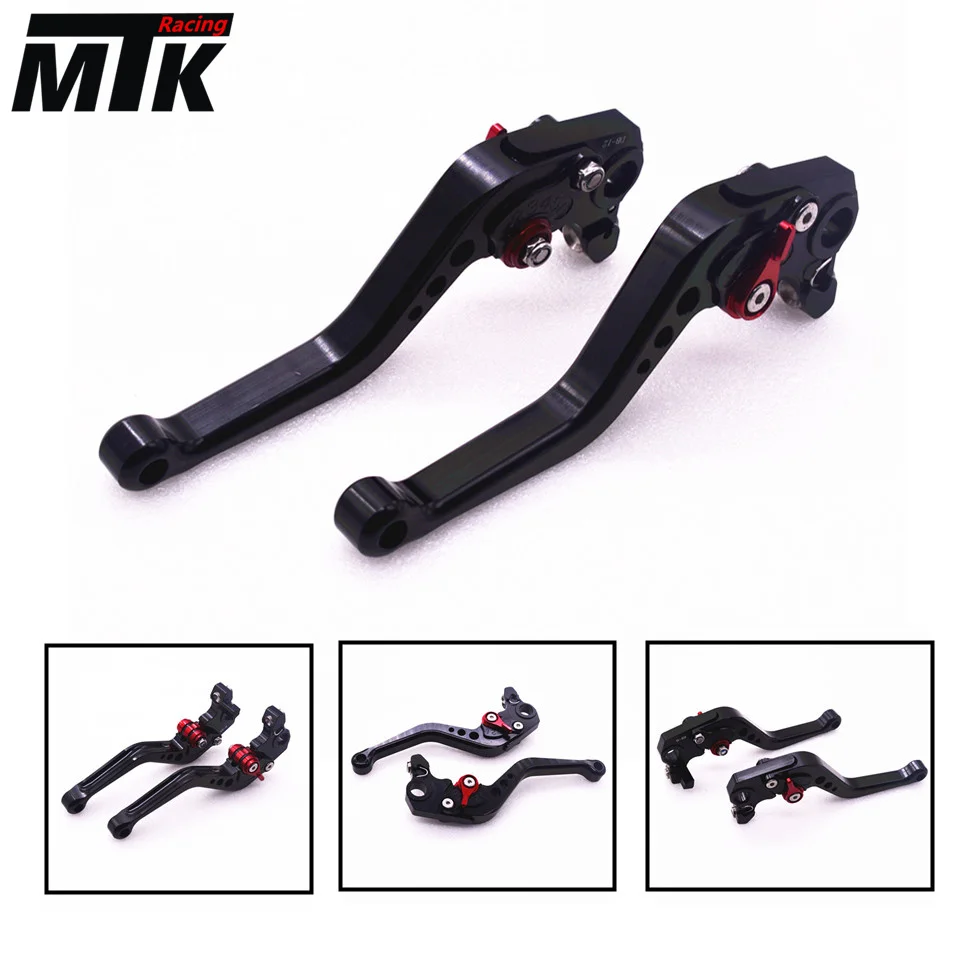 

MTKRACING Motorbike Short CNC Brake Clutch Levers For Yamaha FZ1 FAZER FZ6R FZ8 XJ6 FZ6 MT-07 09 FZ-09 XSR700 XSR900