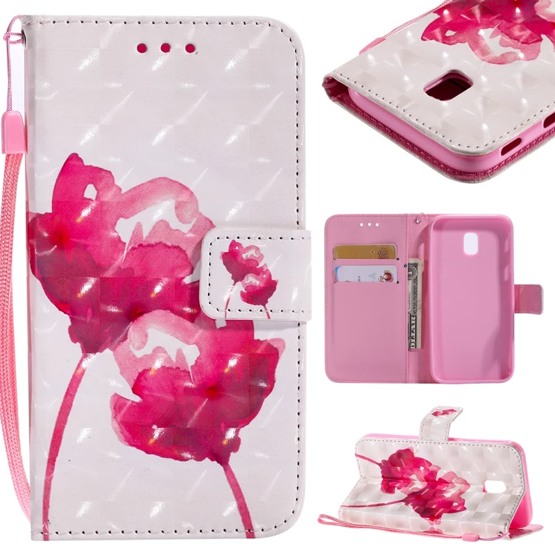 

sFor Etui Samsung Galaxy J3 2017 Case Flip Leather Wallet Card Slot Phone Cases For Coque Samsung Galaxy J3 2017 Cover