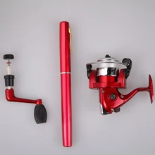 21 см карманная ручная рыболовная удочка из алюминиевого сплава+ мини-катушка для литья под давлением 100 м леска для ловли карпа, аксессуары для подледной рыбалки