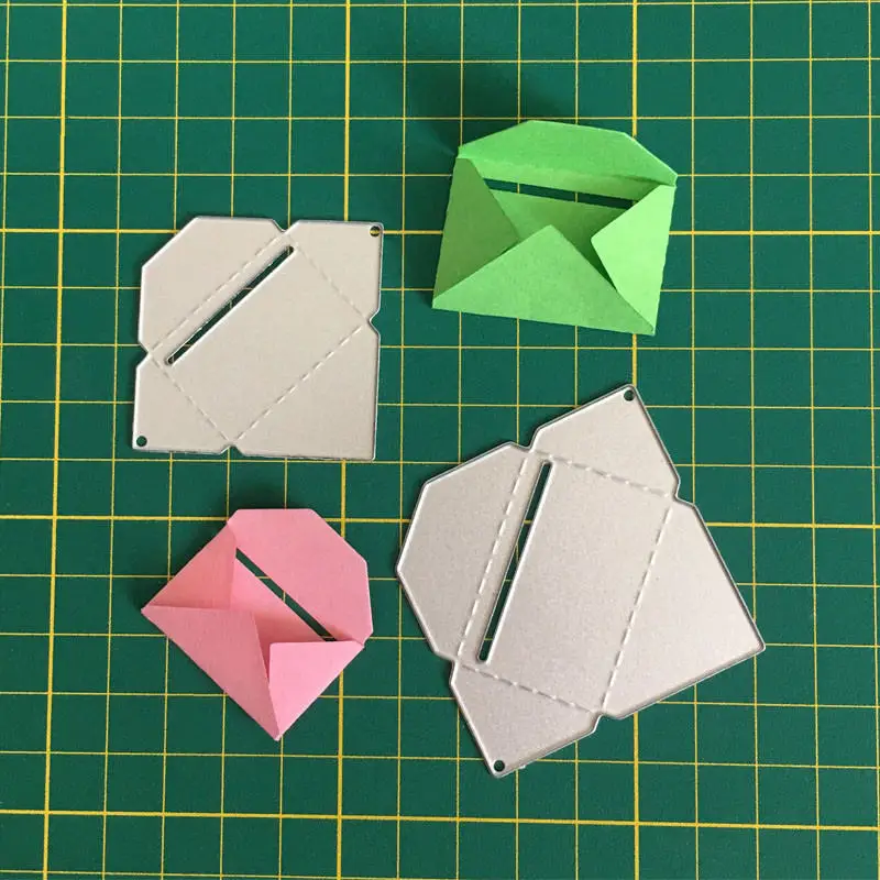 

Envelope Metal Cutting Dies for DIY Rectangle Envelope Scrapbook Album Embossing Paper Craft New Creative Decor Stamps Dies New