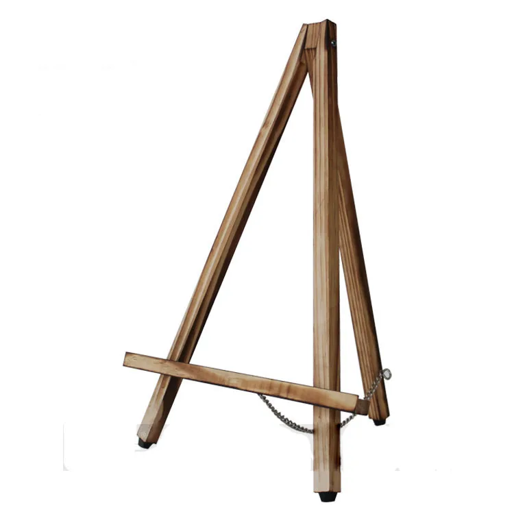 Wood Table Easel Natural Wood Artist Tripod Artist Painting Easel for