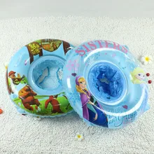 Надувной круг для купания ребенка круг с сиденьем младенец ПВХ мультфильм плавучее спасательное круг плавательный бассейн плавательный пояс для плавания бассейн аксессуары
