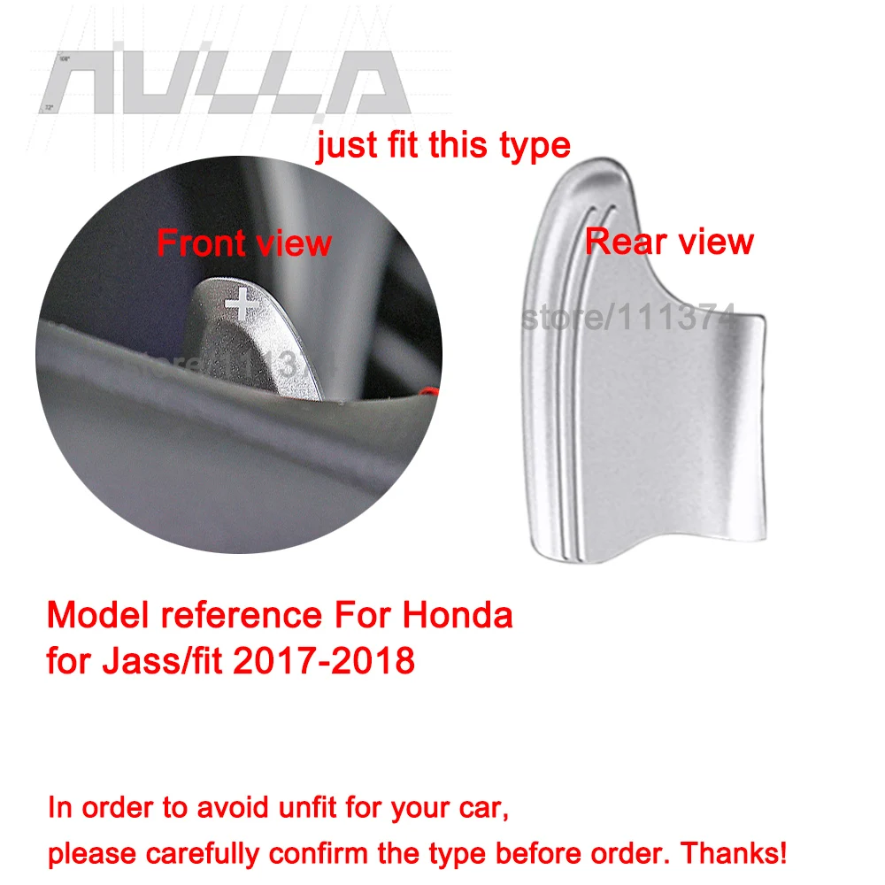Сдвижное весло для Honda Fit Jazz VEZEL алюминиевое рулевое колесо весла шифтеры автостайлинг