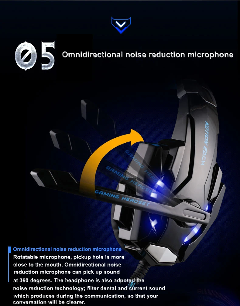 Gaming headphones for computer 7